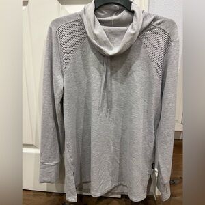 RBX Light Gray Cowl Neck Top